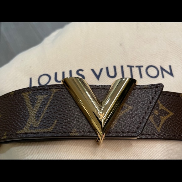 Louis Vuitton Essential V Belt 30MM Sz 80 NEW $765 - Picture 8 of 8